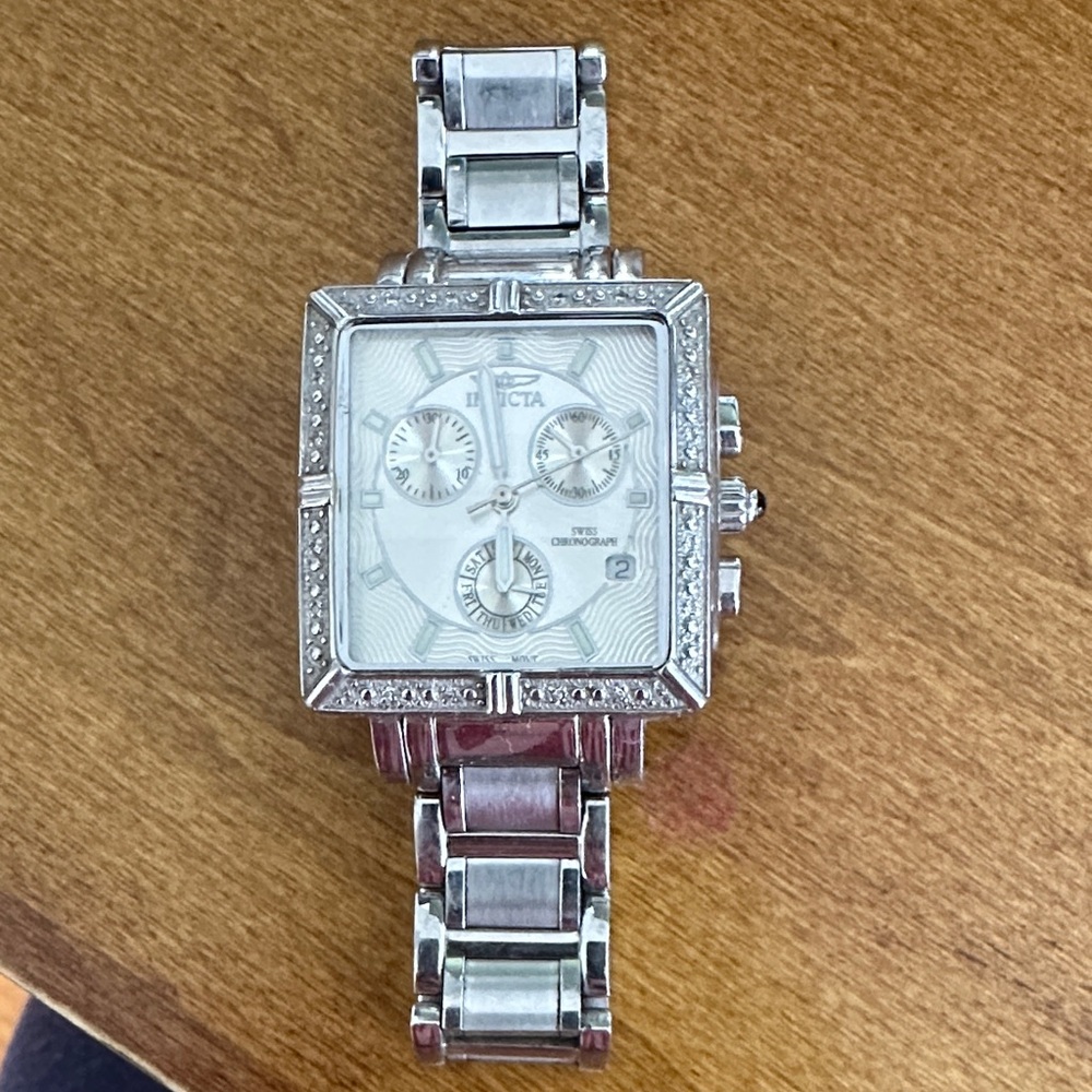 Invicta Women's Silver Chronograph Watch